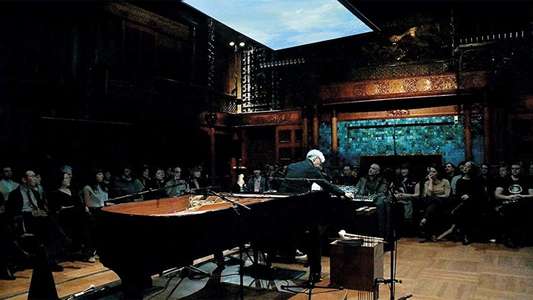 Ryuichi Sakamoto: Async at the Park Avenue Armory - Backdrop