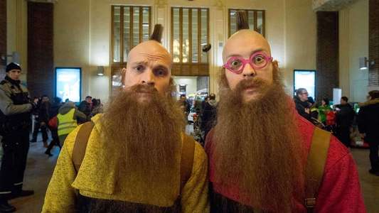 Tatu and Patu: An Oddsville Christmas - Backdrop