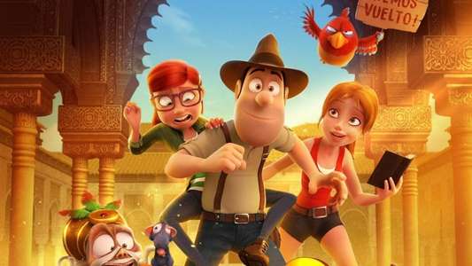 Tad the Lost Explorer and the Secret of King Midas - Backdrop