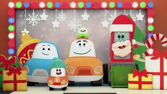 A Go! Go! Cory Carson Christmas - Backdrop