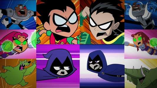 Teen Titans Go! vs. Teen Titans - Backdrop
