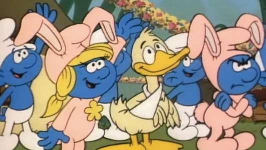 The Smurfs Springtime Special - Backdrop