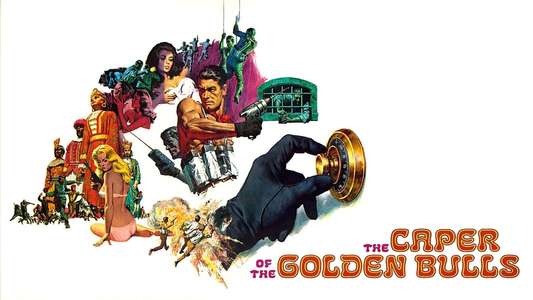 The Caper of the Golden Bulls - Backdrop