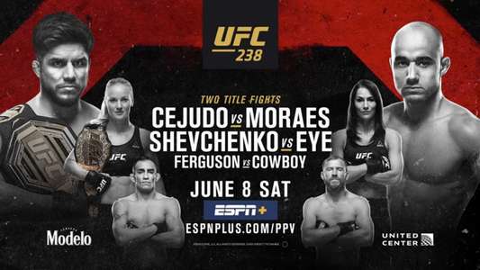UFC 238: Cejudo vs. Moraes - Backdrop