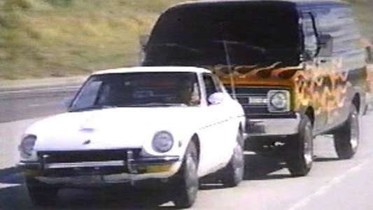 Death Car on the Freeway - Backdrops