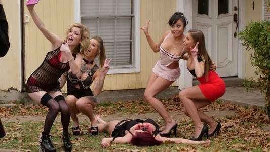Girls Guns and Blood - Backdrop