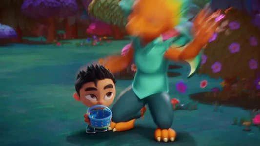 Super Monsters Furever Friends - Backdrop