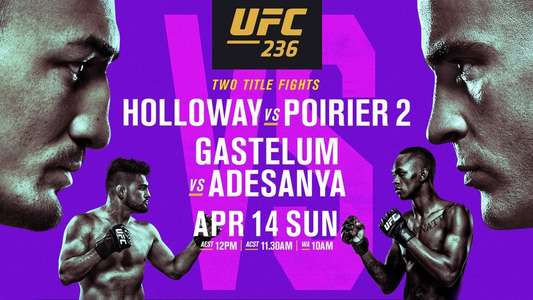 UFC 236: Holloway vs. Poirier 2 - Backdrop