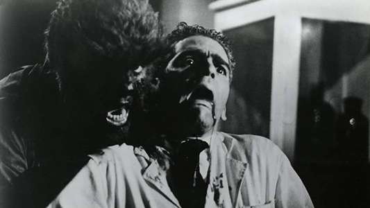 Face of the Screaming Werewolf - Backdrop