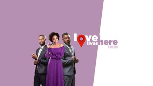 Love Lives Here - Backdrop