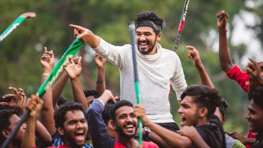 Natpe Thunai - Backdrop