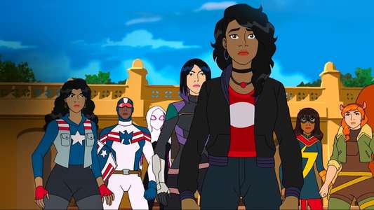 Marvel Rising: Heart of Iron - Backdrop