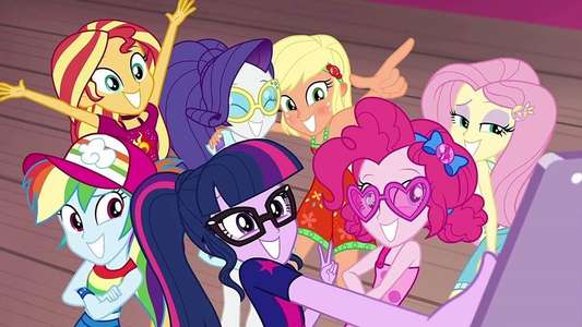 My Little Pony: Equestria Girls - Spring Breakdown - Backdrops
