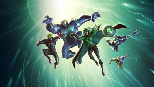 Justice League Vs. The Fatal Five - Backdrop
