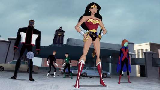 Justice League Vs. The Fatal Five - Backdrop