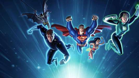 Justice League Vs. The Fatal Five - Backdrop