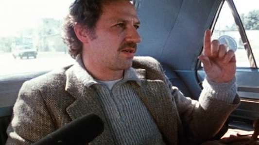 Werner Herzog Eats His Shoe - Backdrop