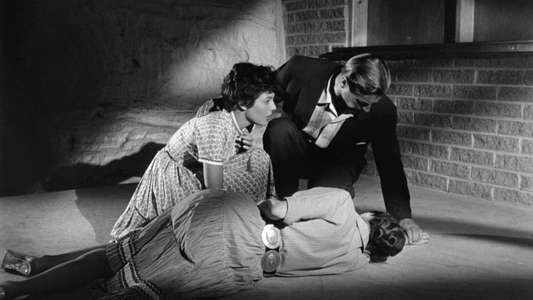 The Girl in Black Stockings - Backdrops