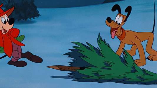 Pluto's Christmas Tree - Backdrop