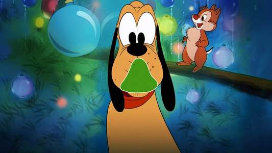 Pluto's Christmas Tree - Backdrop
