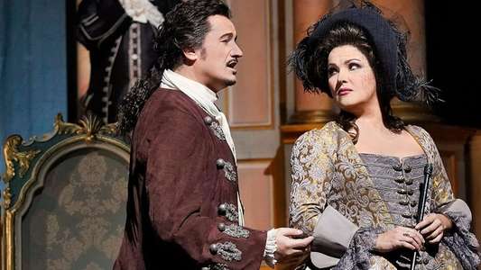 Adriana Lecouvreur - Met Opera Live - Backdrop