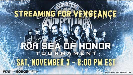 Chris Jericho's Rock and Wrestling Rager at Sea - Backdrop