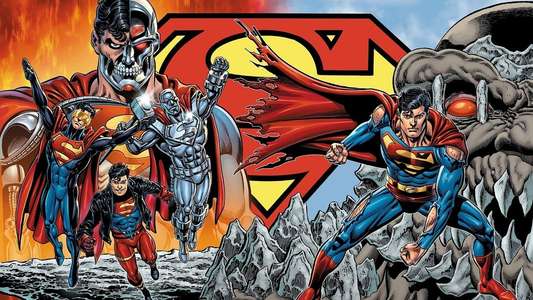 Reign of the Supermen - Backdrop