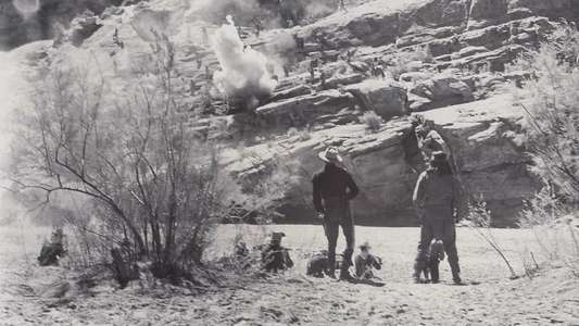 The Battle at Apache Pass - Backdrop