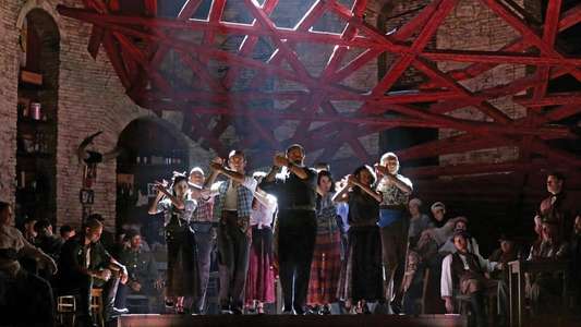 Carmen - Met Opera Live - Backdrop