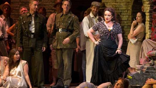 Carmen - Met Opera Live - Backdrop