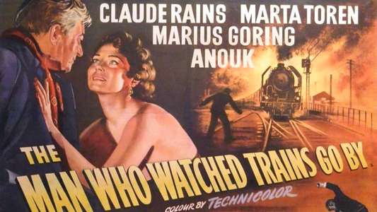 The Man Who Watched Trains Go By - Backdrop