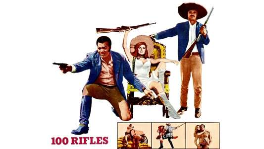 100 Rifles - Backdrop