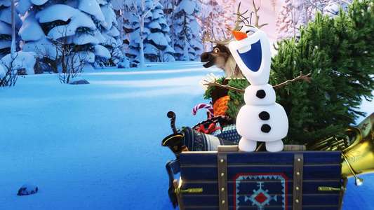 Olaf's Frozen Adventure - Backdrops