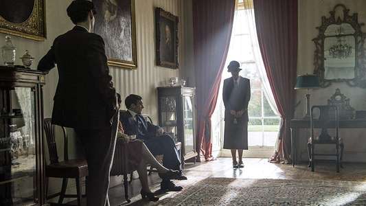 Agatha and the Truth of Murder - Backdrop