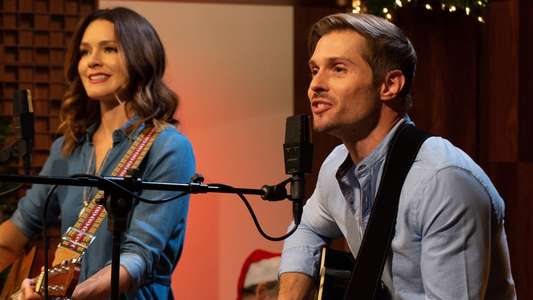 Country Christmas Album - Backdrop