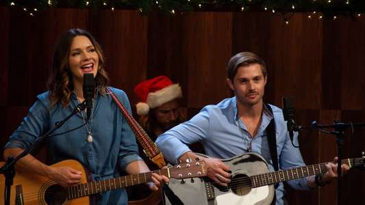 Country Christmas Album - Backdrop
