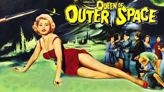 Queen of Outer Space - Backdrop