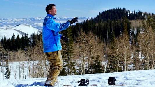 6 Below: Miracle on the Mountain - Backdrop