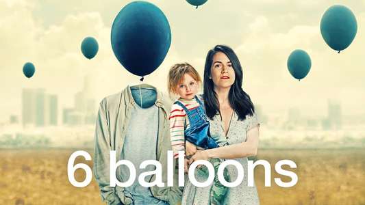 6 Balloons - Backdrop