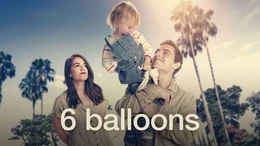 6 Balloons - Backdrop
