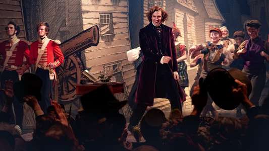 The Man Who Invented Christmas - Backdrop