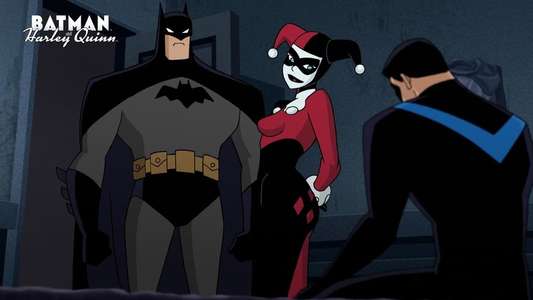 Batman and Harley Quinn - Backdrop