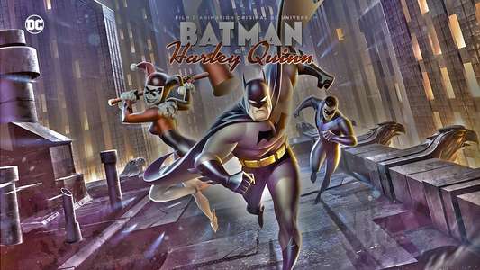 Batman and Harley Quinn - Backdrop