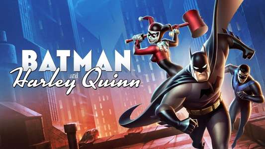 Batman and Harley Quinn - Backdrop
