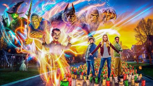 Goosebumps 2: Haunted Halloween - Backdrop