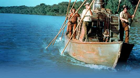 Davy Crockett and the River Pirates - Backdrop