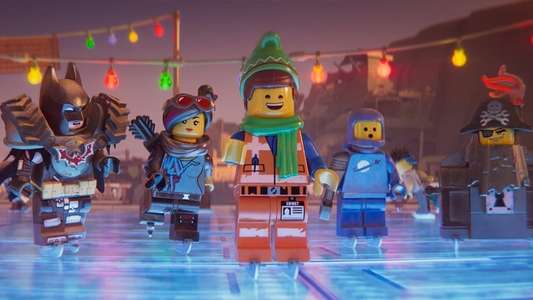 Emmet's Holiday Party: A Lego Movie Short - Backdrop