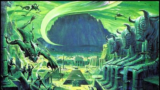 War-Gods of the Deep - Backdrop