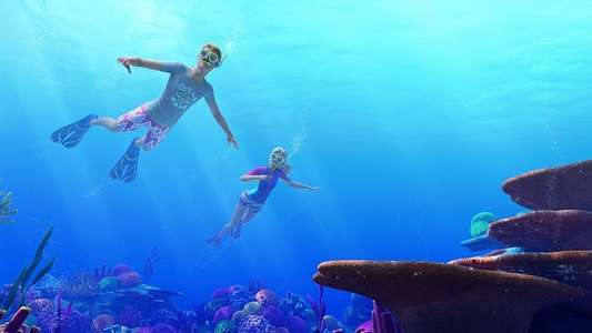 Barbie: Dolphin Magic - Backdrop