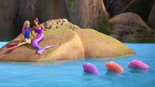 Barbie: Dolphin Magic - Backdrop